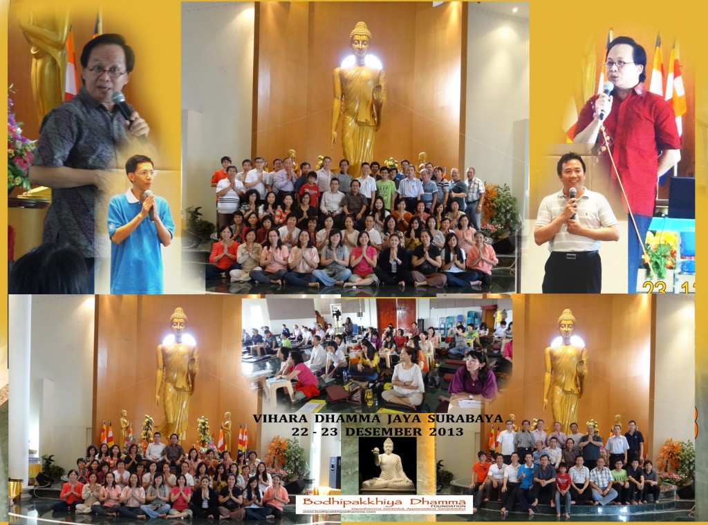 Tgl. 22-23 Desember 2013 Dhamma Camp bersama Bp. Selamat Rodjali, di GW, Tretes